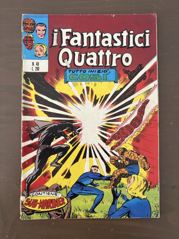I Fantastici Quattro ed. Corno n. 49
