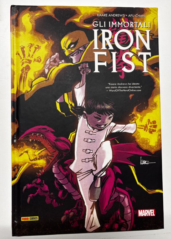 IRON FIST - GLI IMMORTALI - CARTONATO -PANINI COMICS