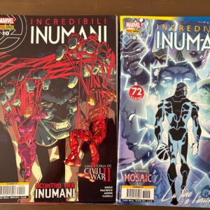 INCREDIBILI INUMANI dal n.1 al n.18 completa - Marvel - Panini