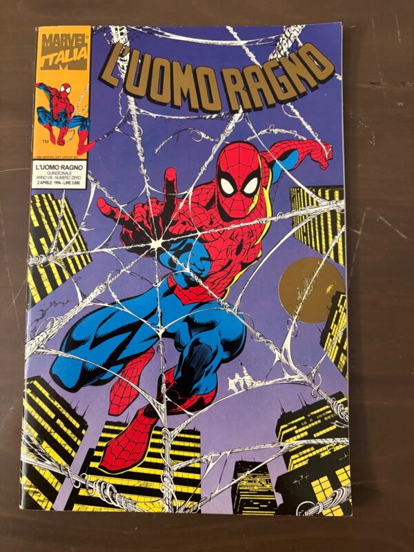 Uomo Ragno n. 0 GOLD Marvel Italia- cover Castellini