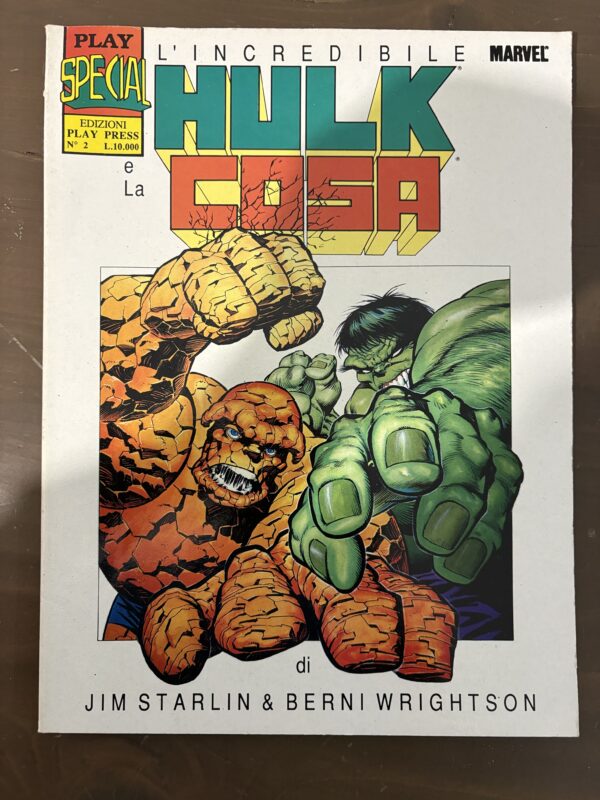 L'incredibile Hulk e la Cosa Marvel Play Special n.2 - ed. Play Press