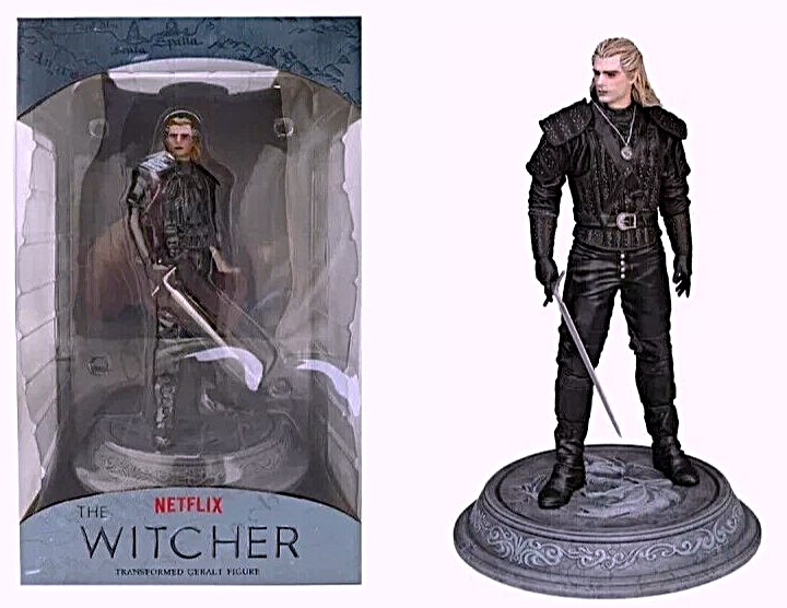 THE WITCHER GERALT action figure 24 cm ed. Premium PVC - serie TV NETFLIX