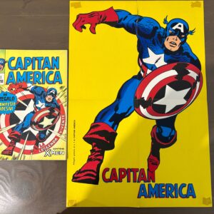 CAPITAN AMERICA corno n. 1 con poster