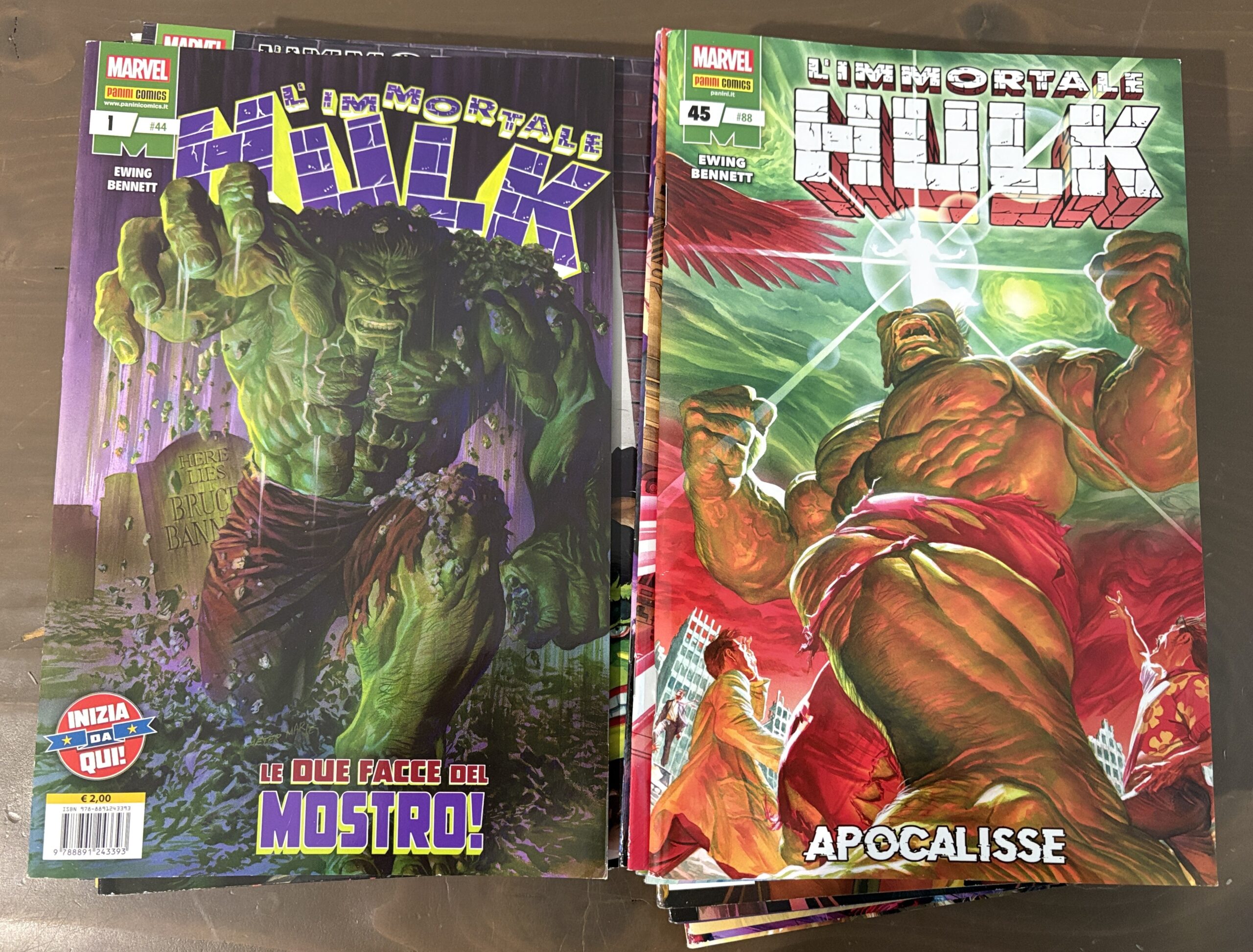 L'immortale Hulk da 1 a 45 (Hulk e difensori da n.44 a 88) - Panini 2024