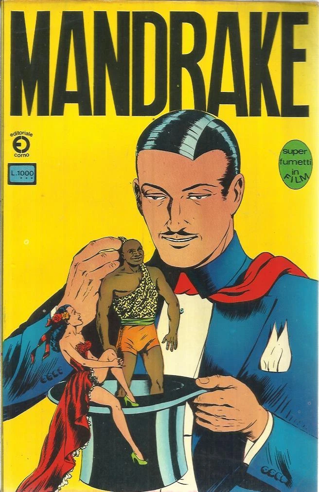 SUPERFUMETTI IN FILM n. 10 Mandrake Editoriale Corno