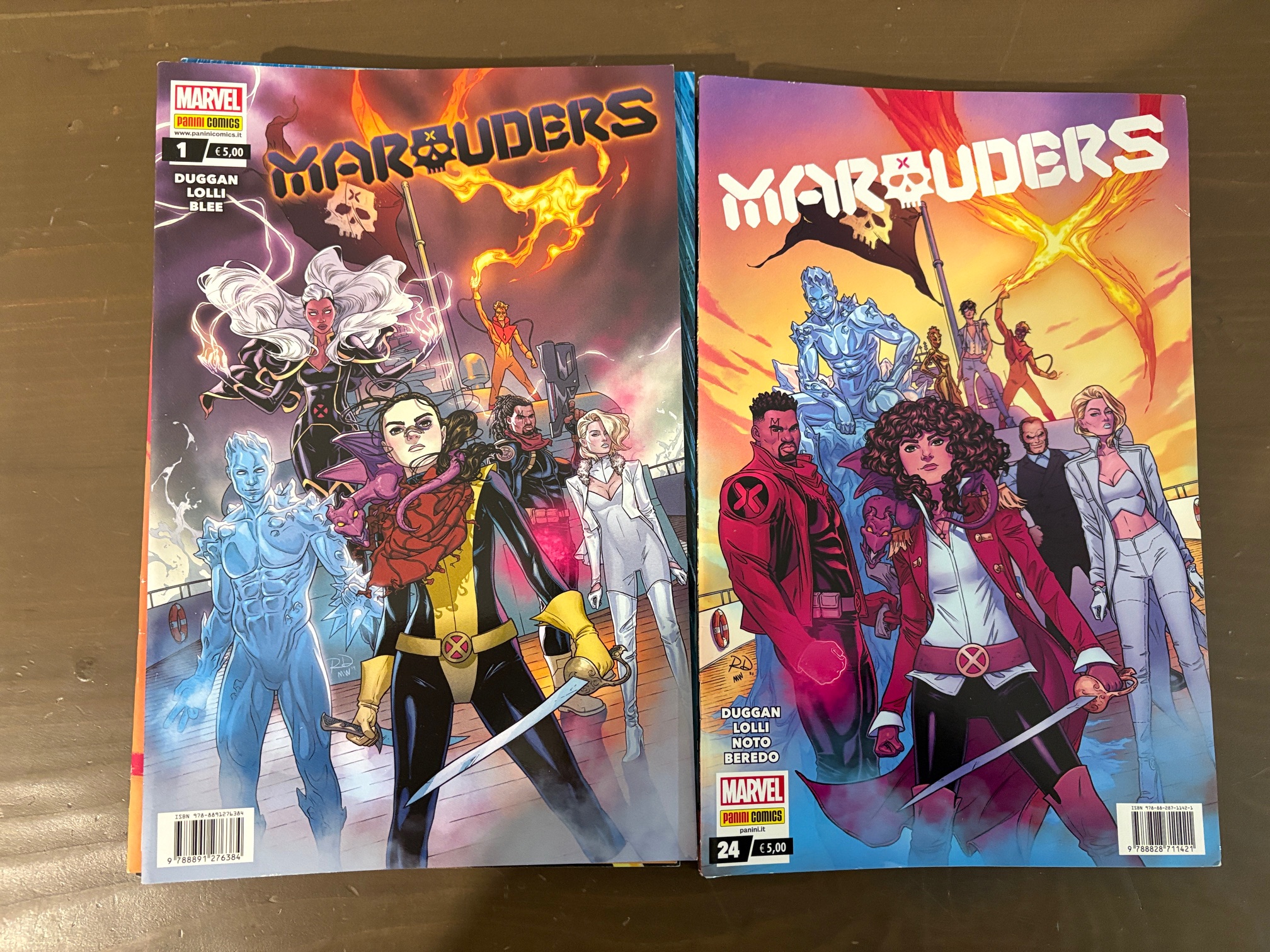 Marauders da n.1 a 24 completa -Duggan/Lolli/Blee - Panini