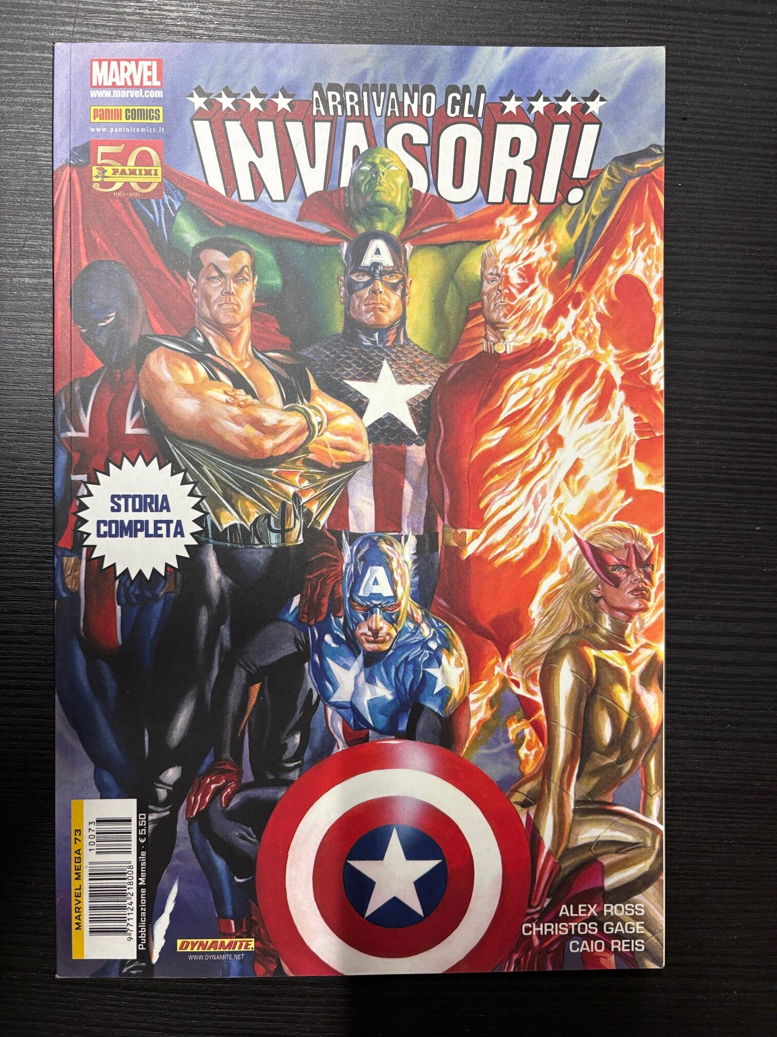 ARRIVANO GLI INVASORI - MARVEL MEGA 73- PANINI