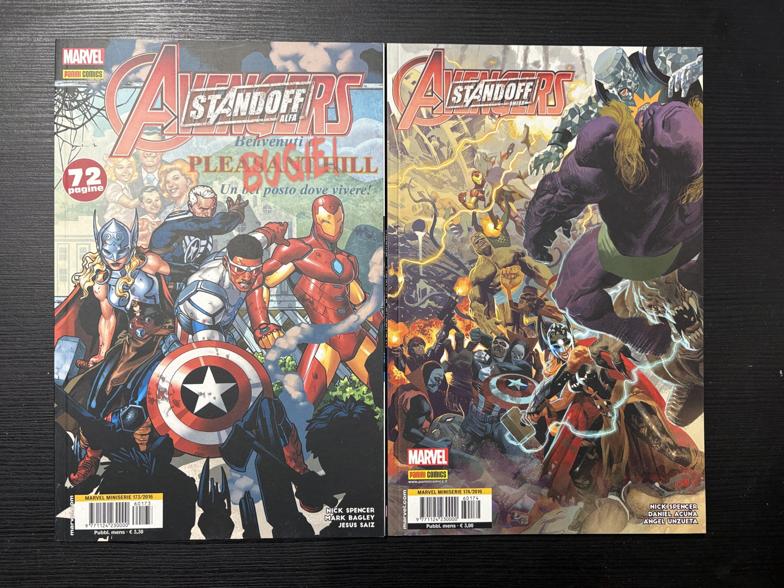 Avengers Standoff Alfa ed Omega COMPLETA 2016 Panini