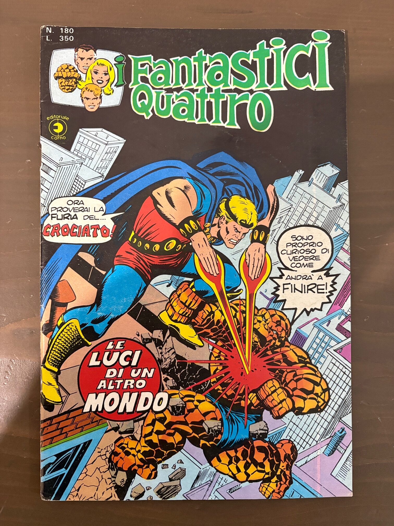 I Fantastici Quattro ed. Corno n. 180