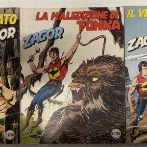 Zenith Zagor da n. 333 a 335 - BONELLI