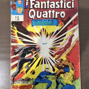 Fantastici quattro n. 49 Ed. Corno
