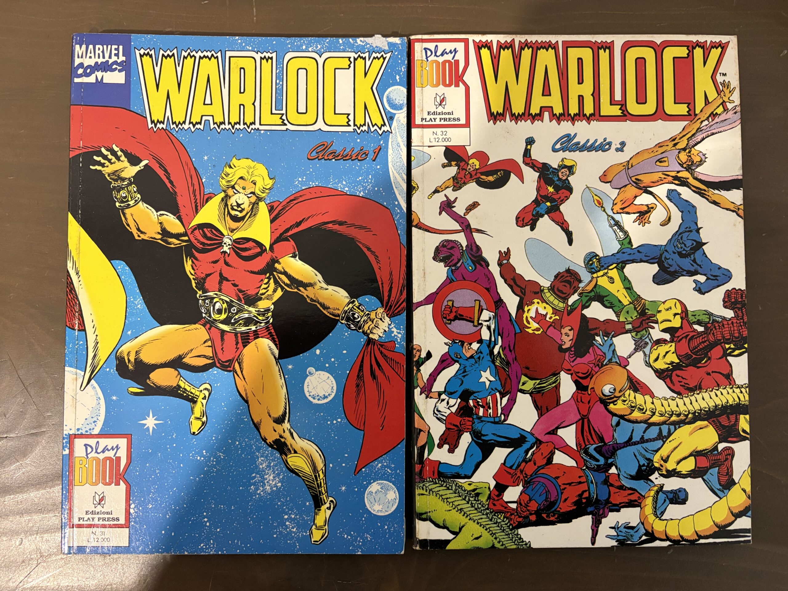 Warlock Classic 1 e 2 Completa Play Book n.31/32 - ed. Play Press