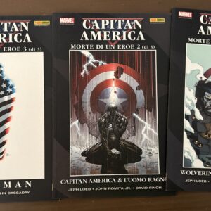 Capitan America  MORTE DI UN EROE da n.1 a 3 completa -Panini