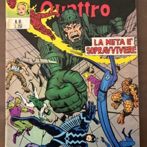 Fantastici quattro n. 81 Ed. Corno