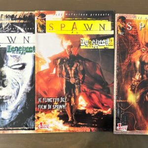 SPAWN TENEBRE n.1-2-3 completa PANINI