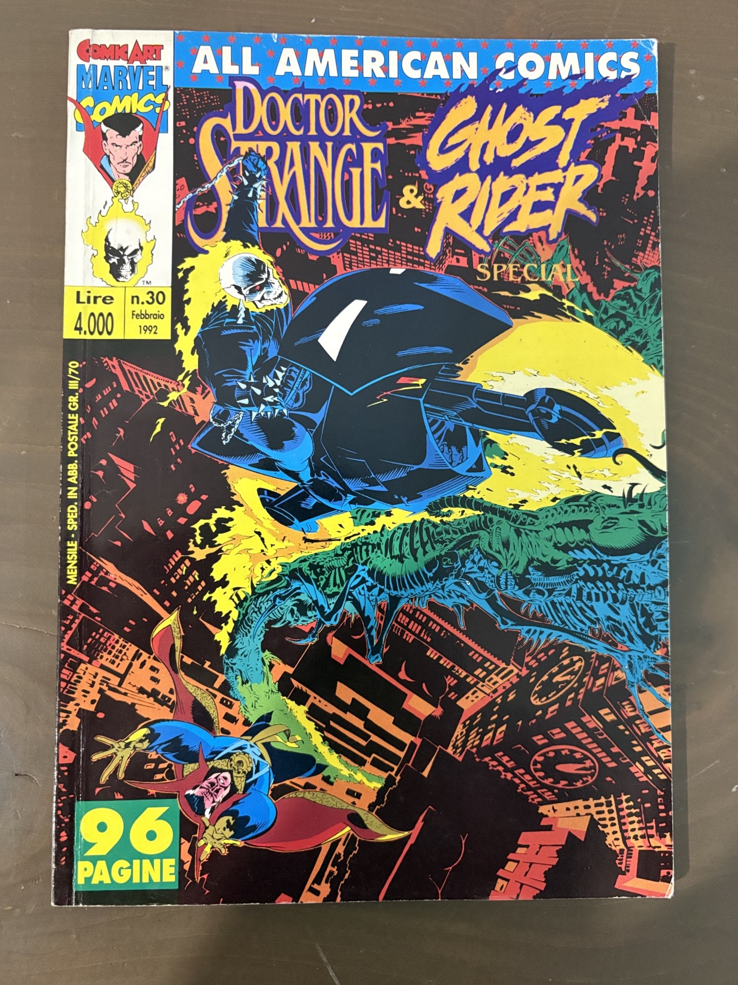 All American Comics n.30 - Ghost Dr. Strange - Marvel Comic Art