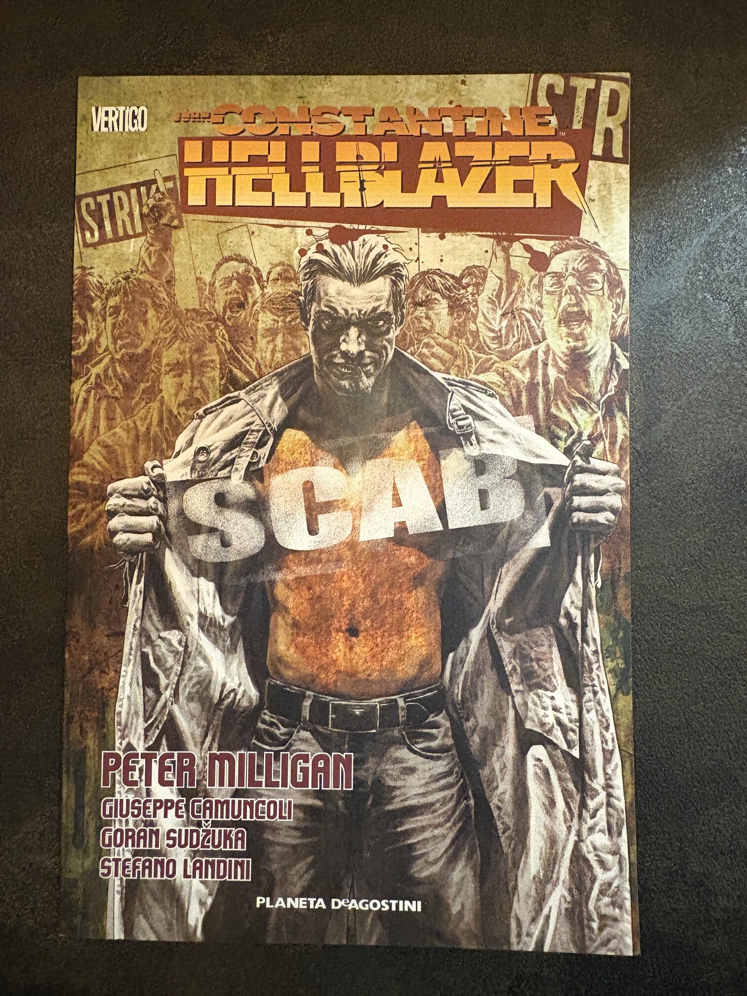 HELLBLAZER CONSTANTINE Scab di P. Milligan n.1 brossurato-Planeta DC VERTIGO