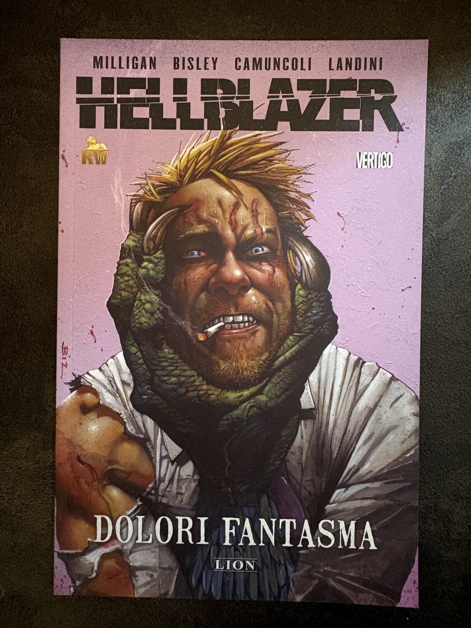 HELLBLAZER CONSTANTINE di P. Milligan n.6 Dolori fantasma - brossurato-Planeta DC VERTIGO