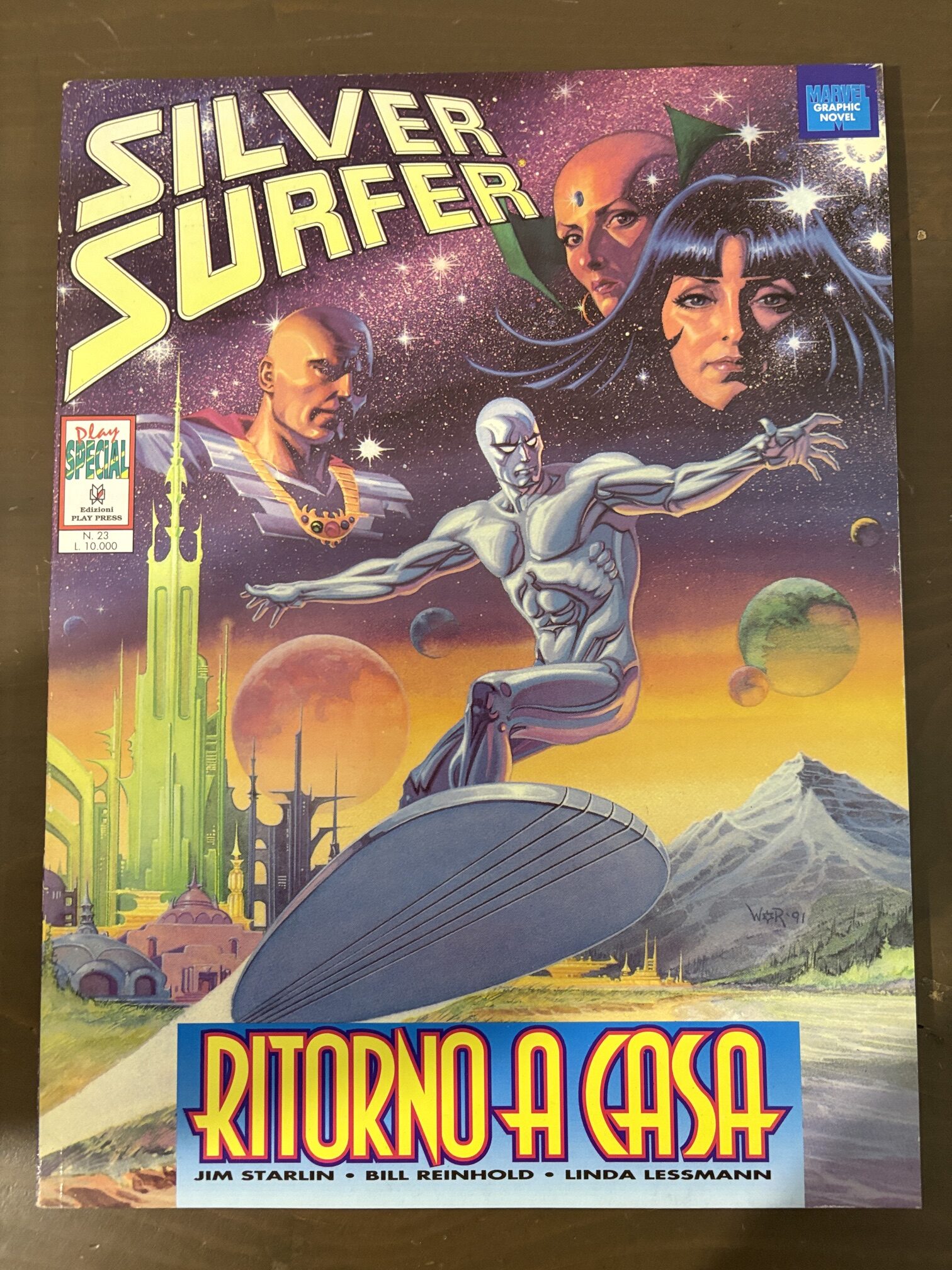Silver Surfer Ritorno a casa di Starlin Play Special n.23 - ed. Play Press
