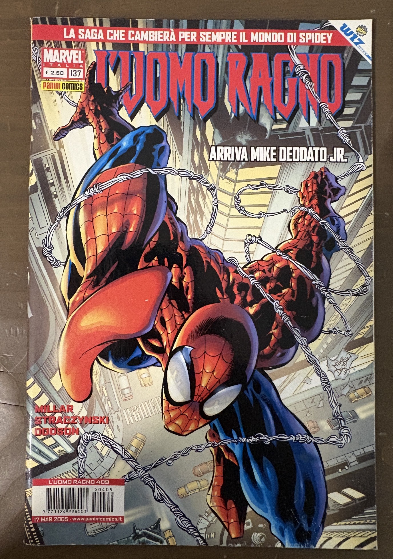 UOMO RAGNO n.409 (NUOVA SERIE n.137) MARVEL ITALIA