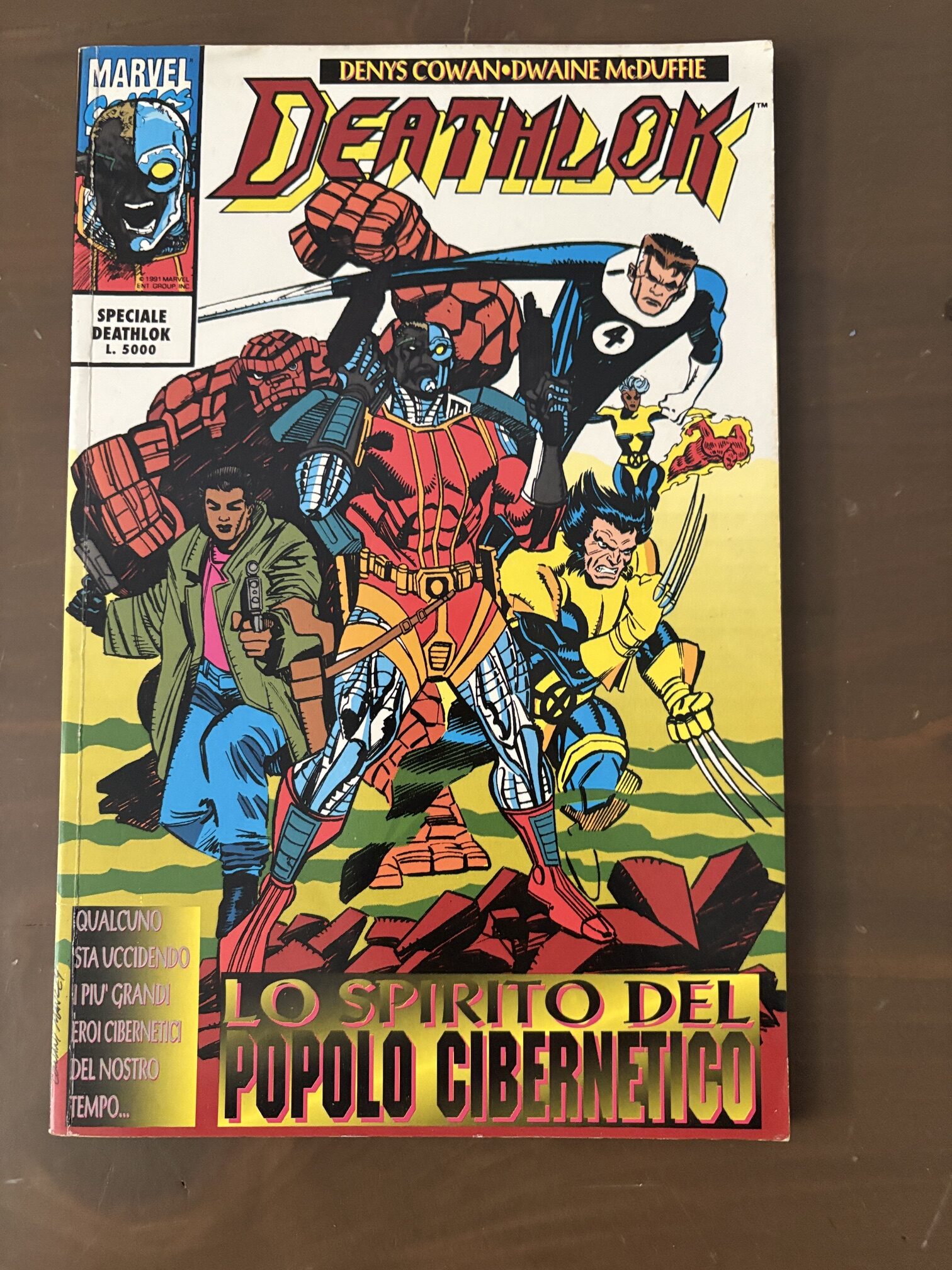 Deathlok Lo spirito del popolo cibernetico - Play Press