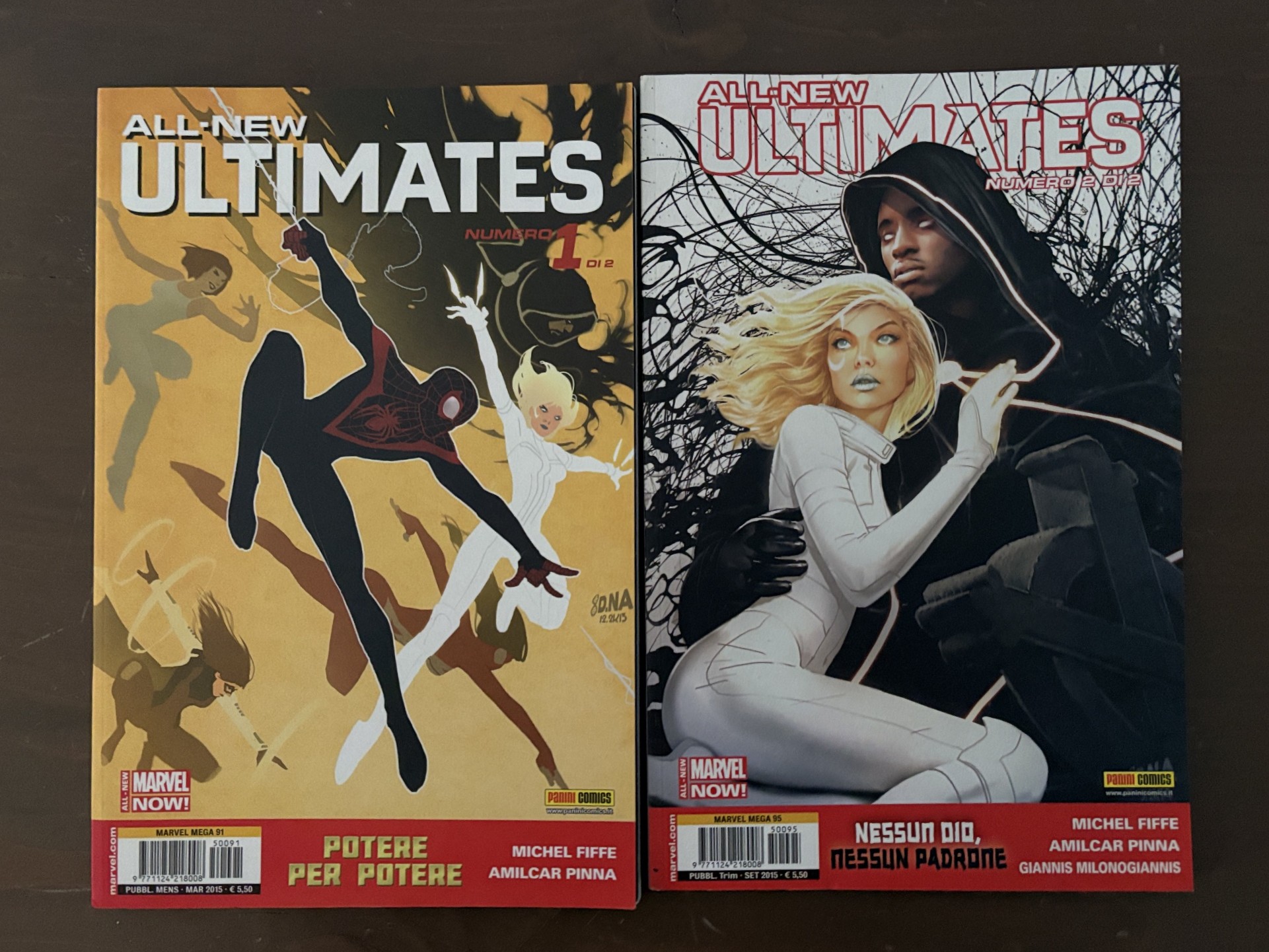 All New ULTIMATES n.1-2 Panini