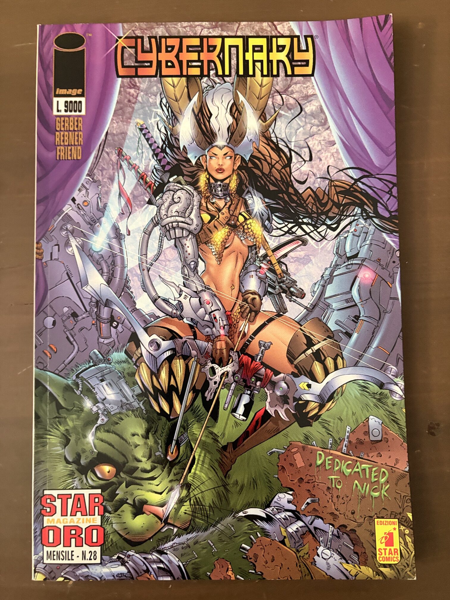 Cybernary - Starmagazine Oro n.28 - Star Comics