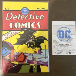 Batman Detective Comics n.27 Edizione Speciale Ristampa Facsimile con certificato