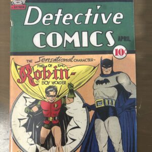 Batman Robin Detective Comics n.38 anastatica