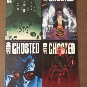 GHOSTED n.1 VARIANT COVER e n.2-3-4  Saldapress