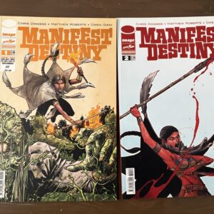 MANIFEST DESTINY n.1 VARIANT COVER e n.2- Saldapress