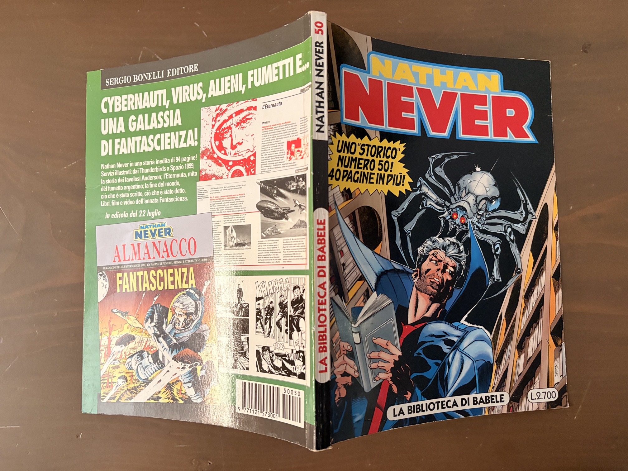 NATHAN NEVER n. 50 BONELLI