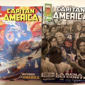 Capitan America da 1 a 34 (da n.104 a 138) sequenza completa Marvel Panini