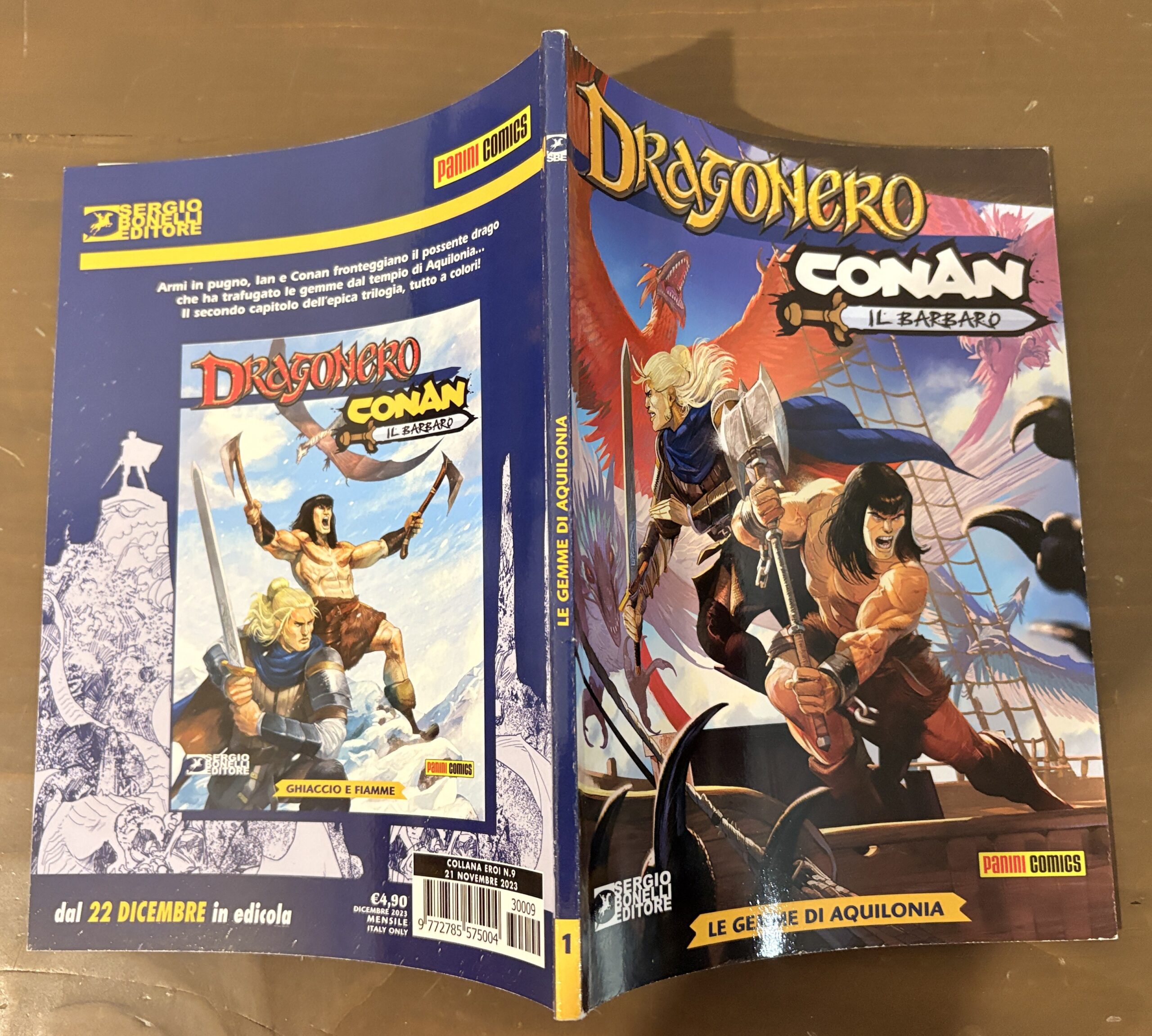 Conan il Barbaro / Dragonero n.1 - Le gemme di Aquilonia Enoch/Vietti - Bonelli