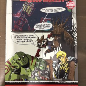 Guardiani della galassia speciale numero zero Marvel Crossover n.81 Cover ZEROCALCARE - Marvel Panini