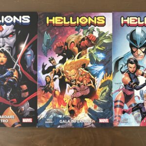 HELLIONS volumi 1 -2-3  di WELLS/SEGOVIA - PANINI 2020