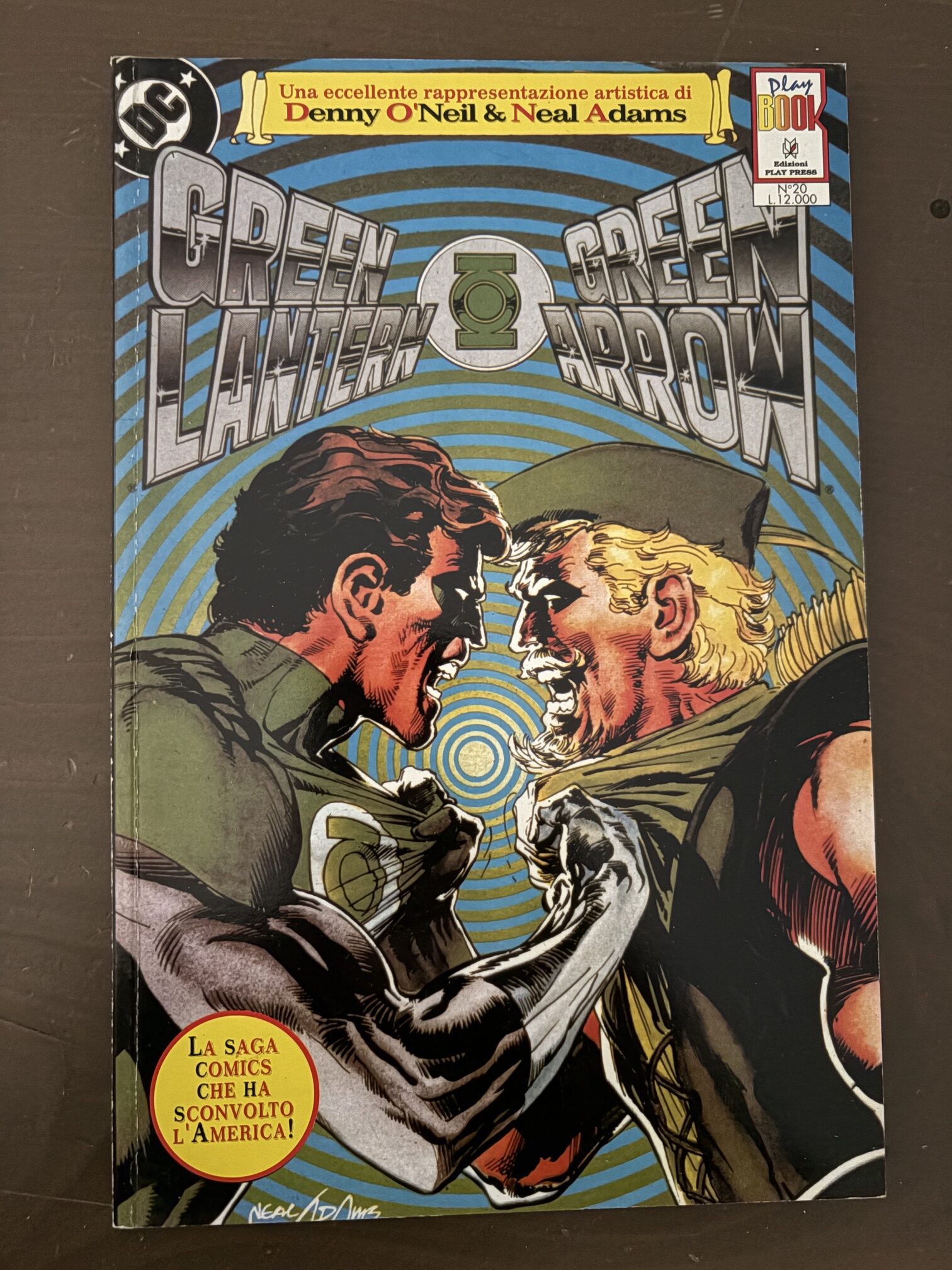 GREEN LANTERN & GREEN ARROW PLAY BOOK n. 20 - PLAY PRESS
