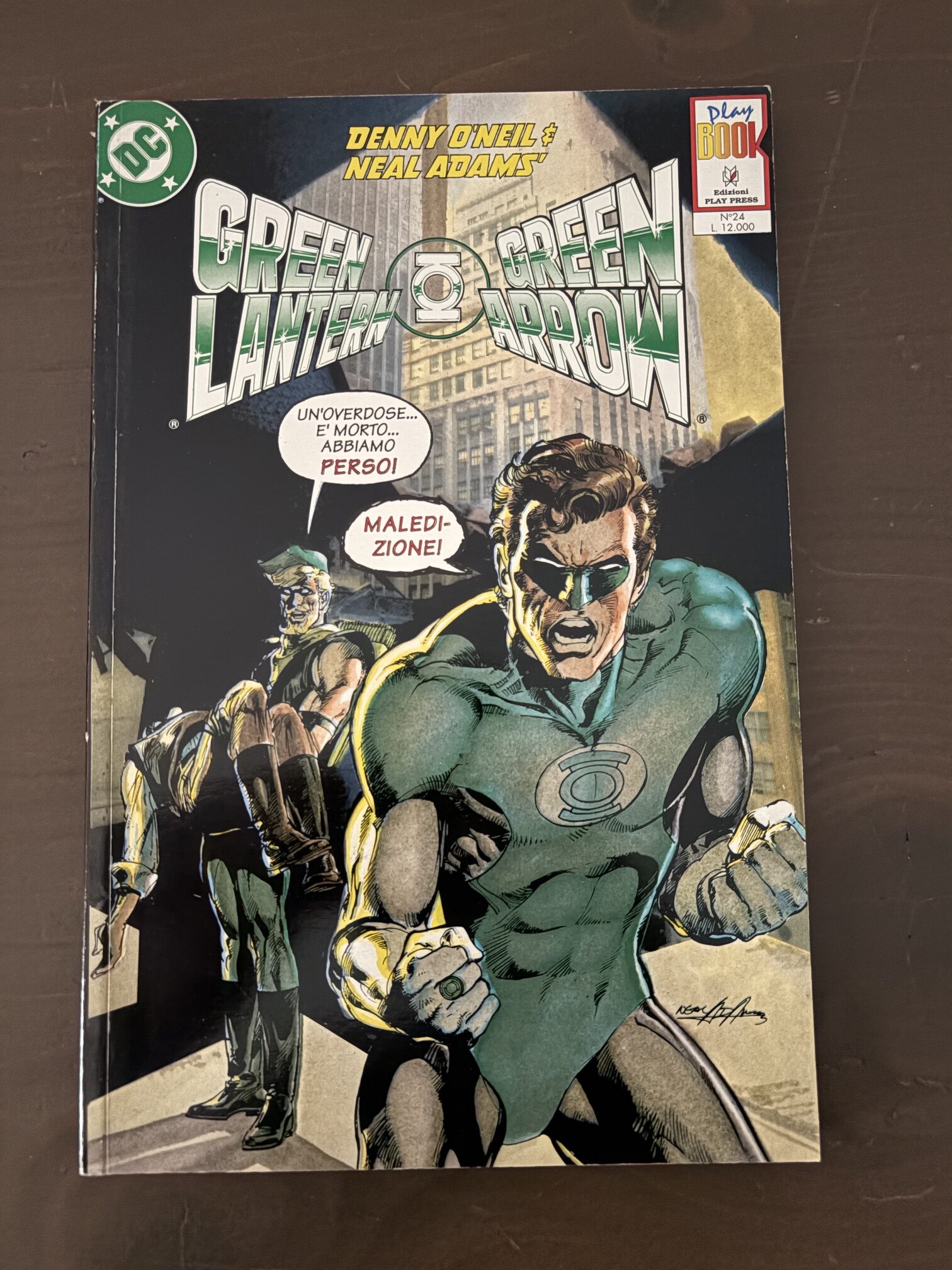 GREEN LANTERN & GREEN ARROW PLAY BOOK n.24 - PLAY PRESS