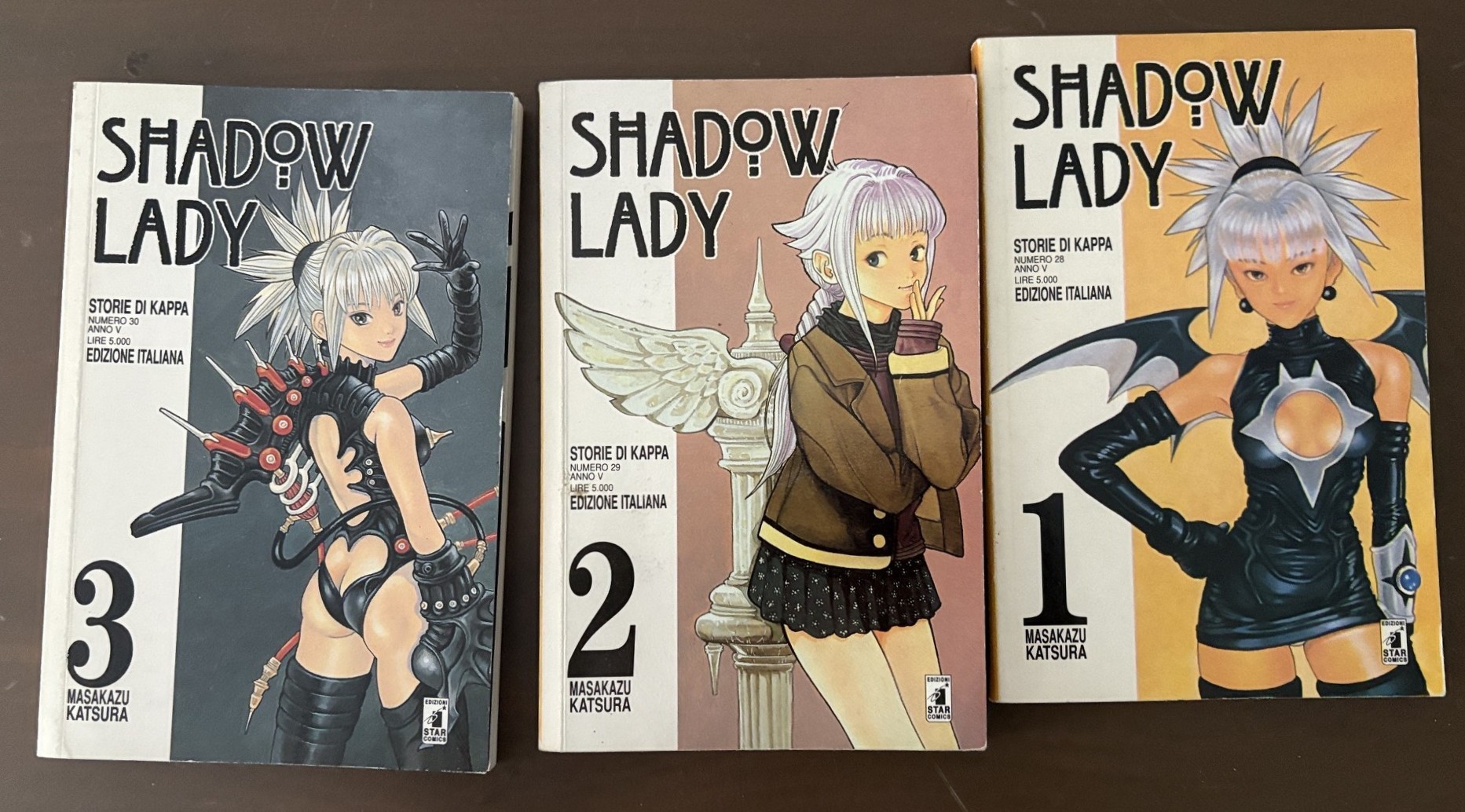 SHADOW LADY n.1-2-3 COMPLETO - STAR COMICS