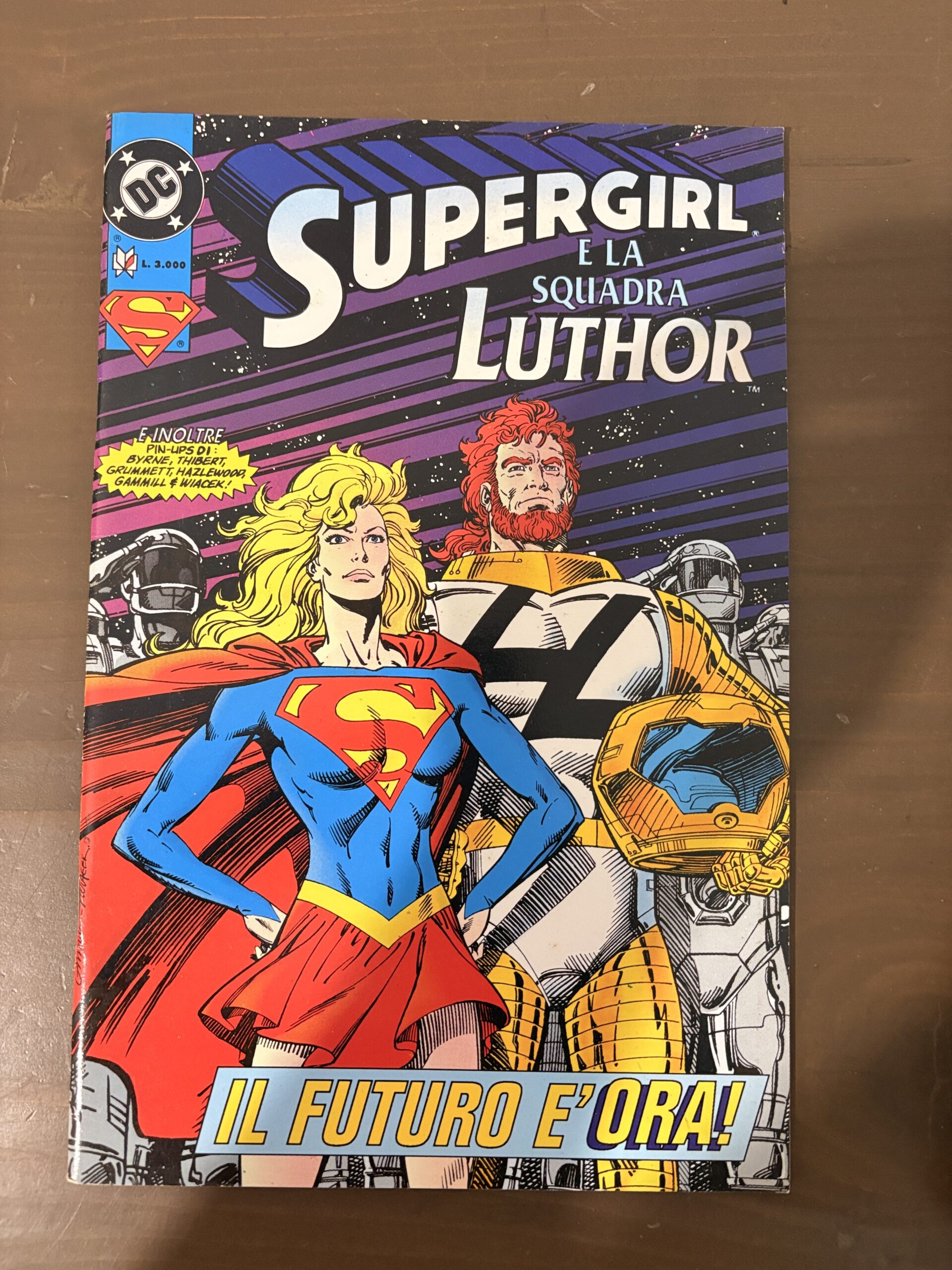 SUPERGIRL e la SQUADRA LUTHOR ed. PLAY PRESS