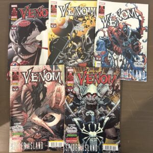 VENOM SPIDER-MAN UNIVERSE 1 a 5 - sequenza completa  Marvel Italia - Panini