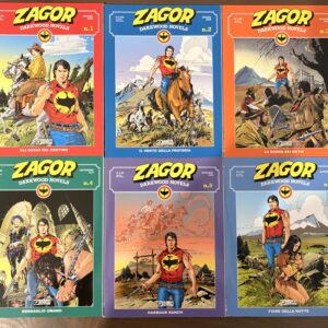 Zagor Darkwood Novel da 1 a 6 - Bonelli