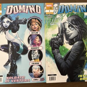 DOMINO vol.1 e 2 completa Soldato di ventura e Istinto suicida- Panini 2019