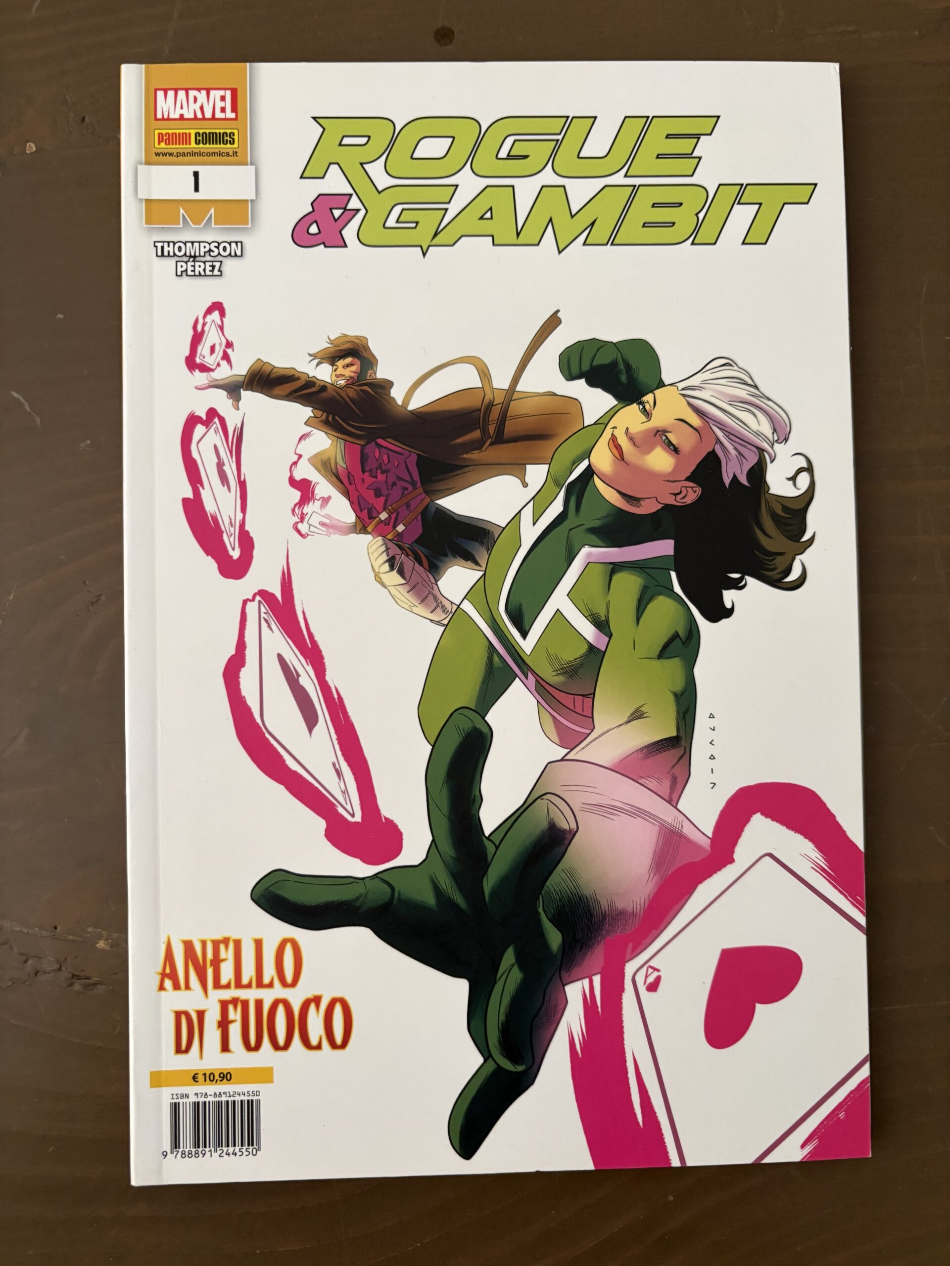 ROGUE & GAMBIT n.1 ANELLO DI FUOCO - PANINI