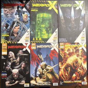 Weapon X vol. da 1 a 6 completa 2017/2019 - Panini