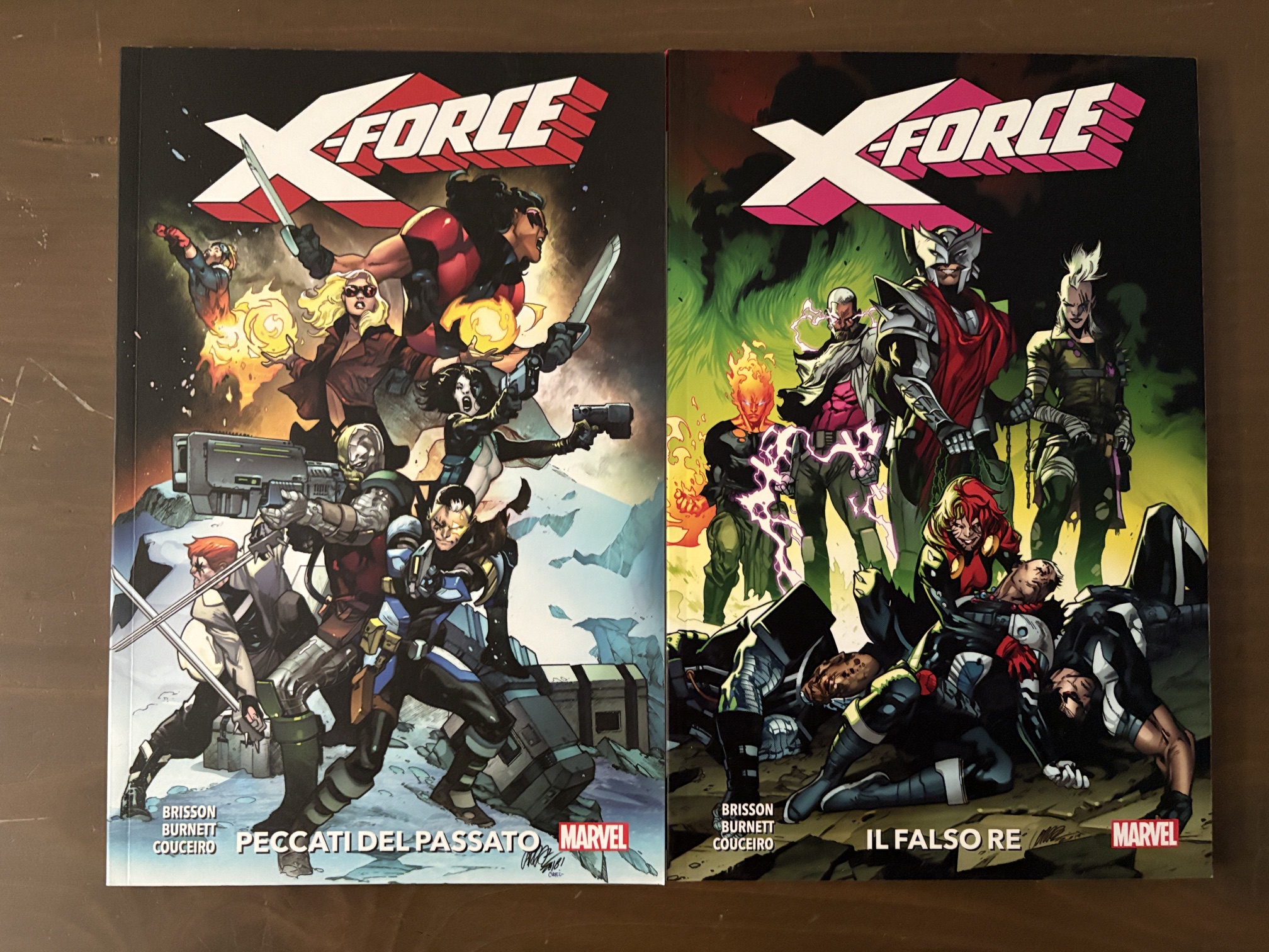 X-Force volumi 1 e 2 - Peccati del Passato e Il falso re - Panini