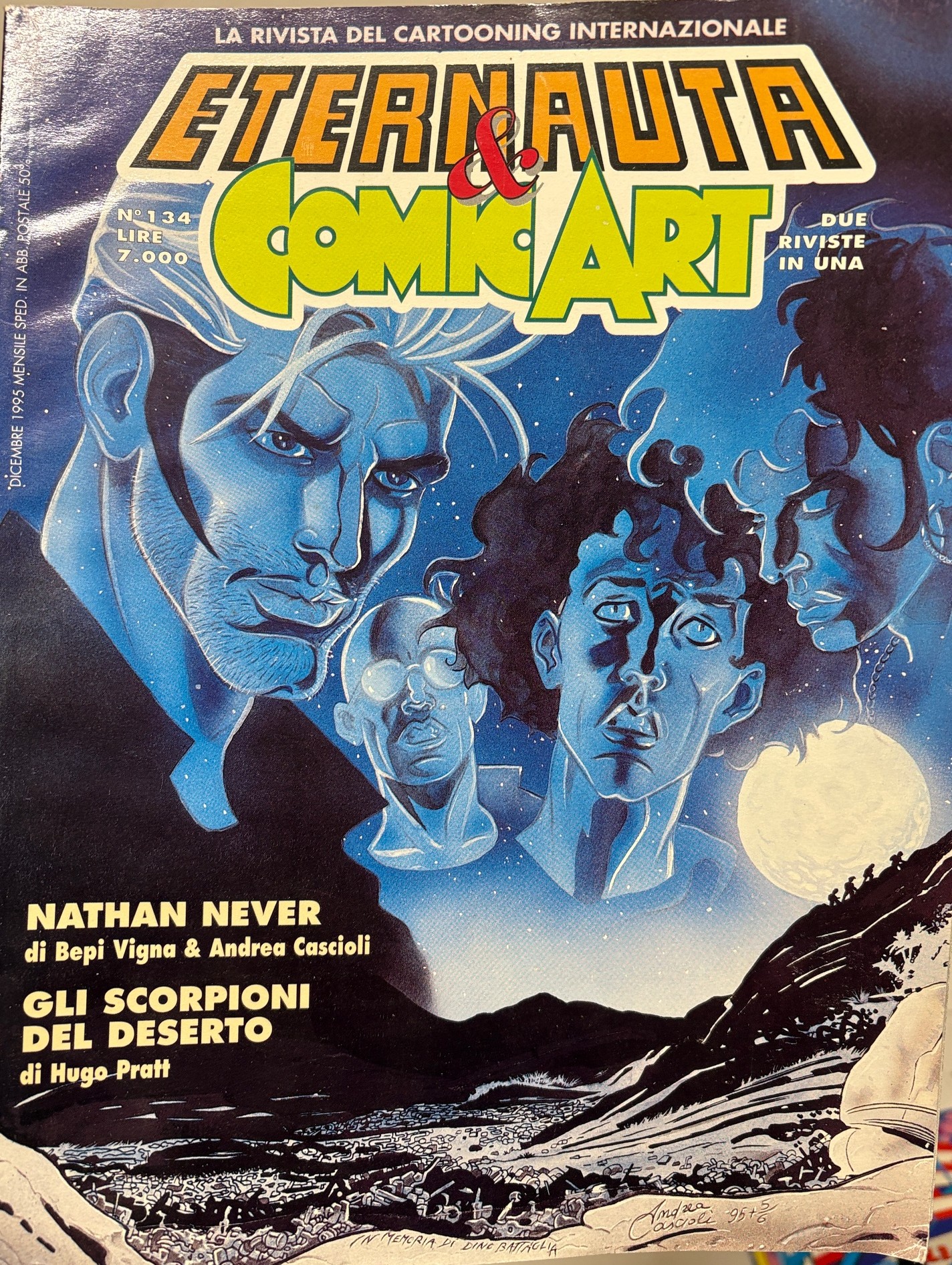 Rivista Eternauta & Comic Art n. 134 - ed. Comic Art