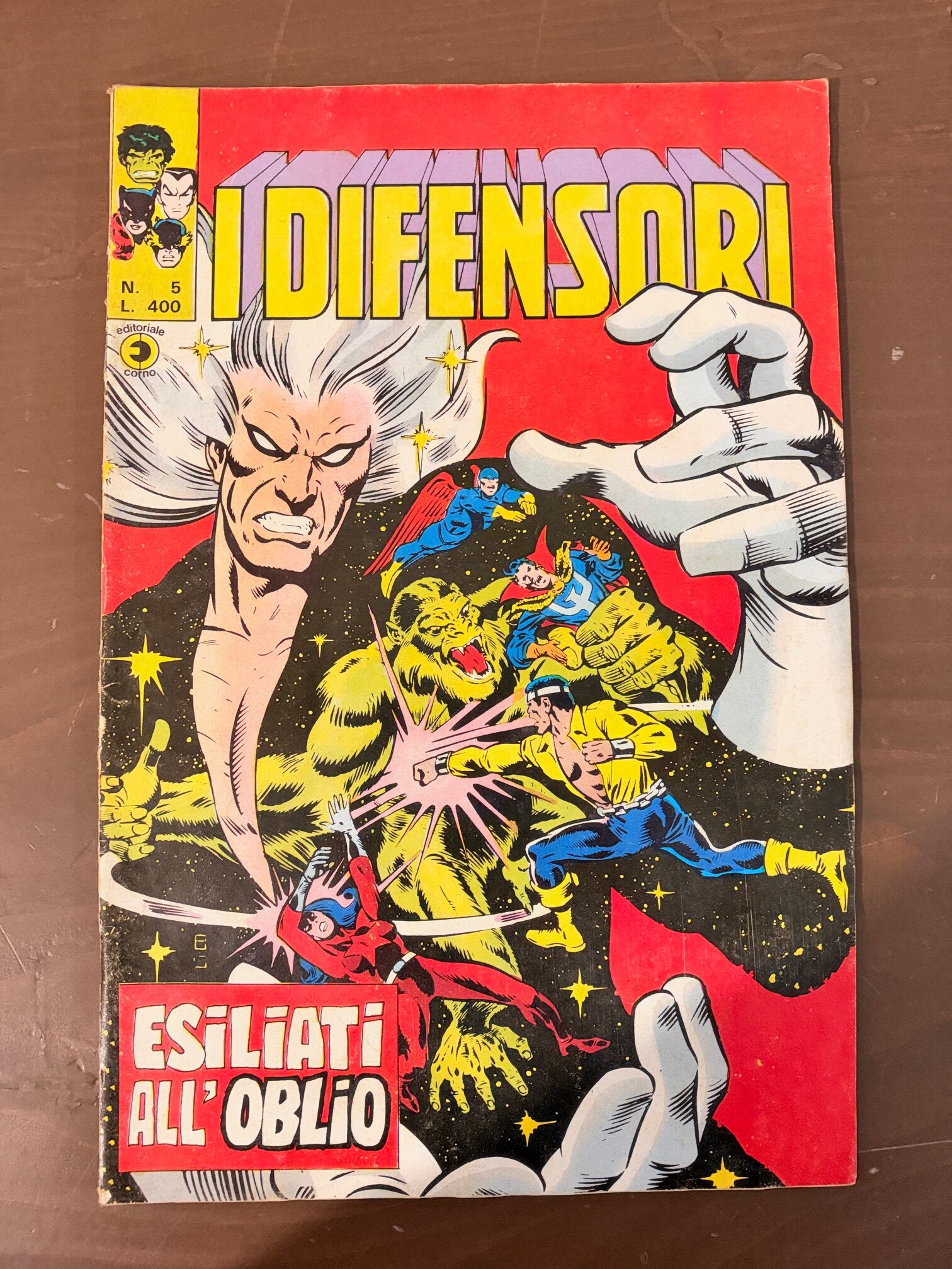 I difensori n.5 Corno