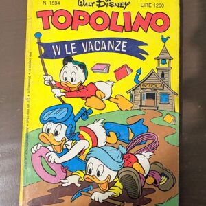 TOPOLINO LIBRETTO n. 1594 DISNEY